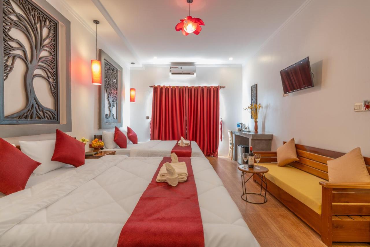 Bed and Breakfast Angkor Rithy Boutiquese Ciudad de Siem Riep Exterior foto