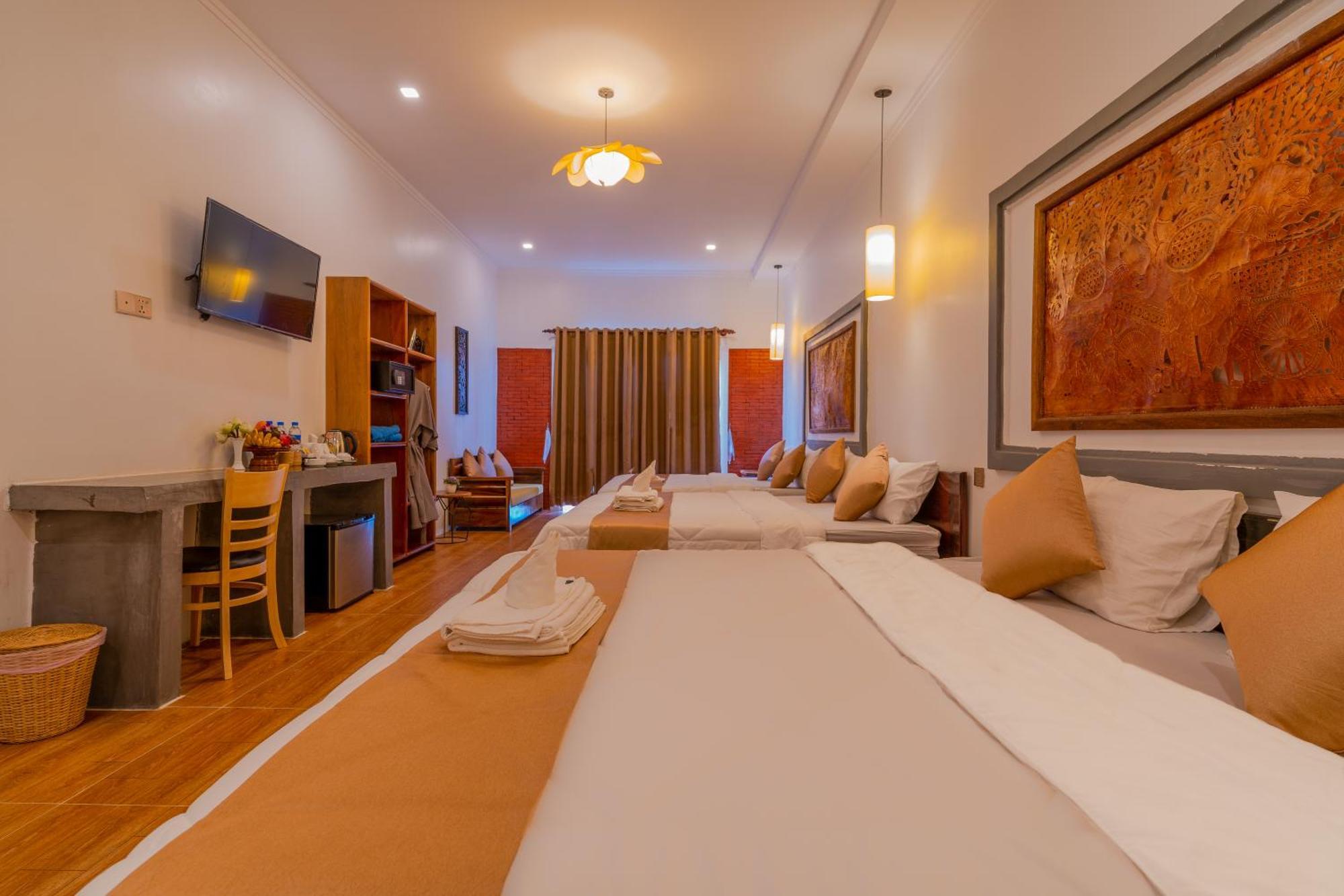 Bed and Breakfast Angkor Rithy Boutiquese Ciudad de Siem Riep Exterior foto